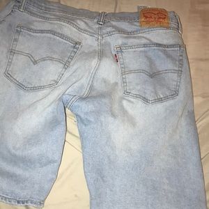 Levi denim shorts